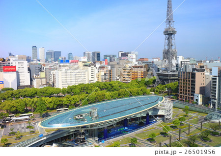 テレビ塔とオアシス21(名古屋) テレビ塔とオアシス21(名古屋) 26501956