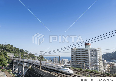 東海道新幹線 熱海駅付近 東海道新幹線 熱海駅付近 26502473