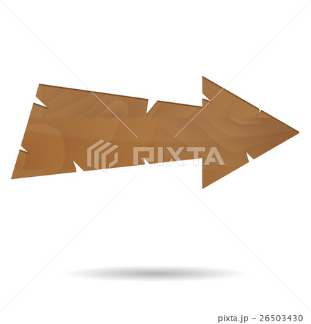 Wooden arrow grunge Wooden arrow grunge 26503430