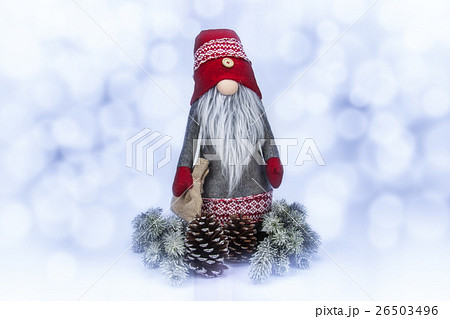 Christmas decoration on abstract background Christmas decoration on abstract background 26503496