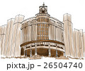 東京銀座四丁目 和光本館 時計台 セピア調 26504740