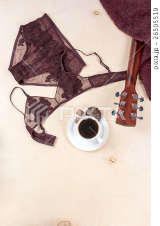 Shopping and fashion concept. Set of glamorous 26505519