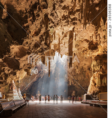 Tham khao luang cave temple in Phetburi, Thailand 26506368