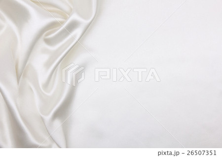Smooth elegant white silk or satin luxury cloth Smooth elegant white silk or satin luxury cloth 26507351