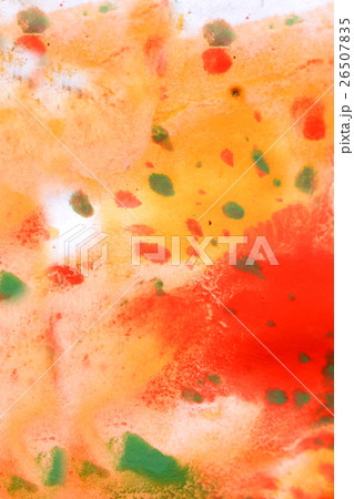 Warm abstract background red, yellow, orange ink 26507835