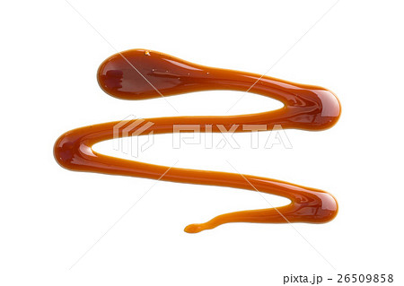 Sweet caramel sauce . 26509858