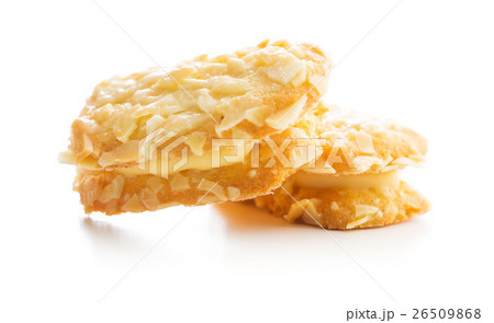 Sweet almond cookies. Sweet almond cookies. 26509868