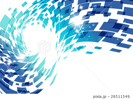 Blue geometry background 26511549