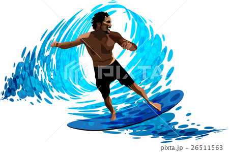 Surfer on waves Surfer on waves 26511563