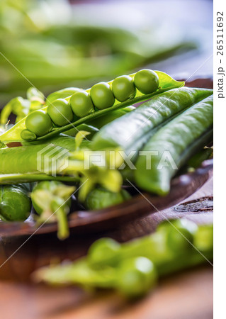 Pea. Green peas.Fresh Homemade Peas 26511692