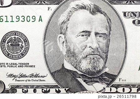 American dollars, close-up 26511798