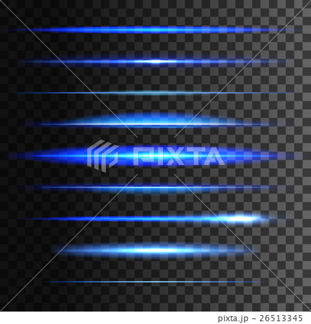 Glowing light lines. Vector light glow effect 26513345