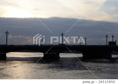 Silhouette of Annunciation bridge. 26515850