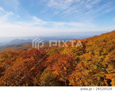 森吉山阿仁ゴンドラからの眺め(紅葉) 森吉山阿仁ゴンドラからの眺め(紅葉) 26520520
