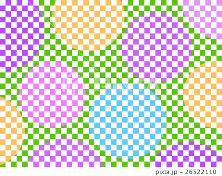 和柄 市松模様(いちまつもよう) 和柄 市松模様(いちまつもよう) 26522110