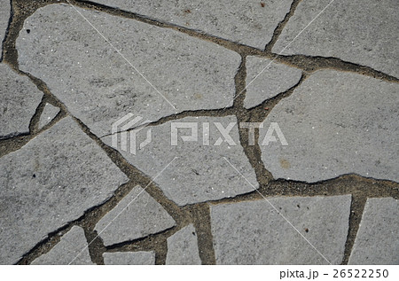 石畳の床 模様 の写真素材