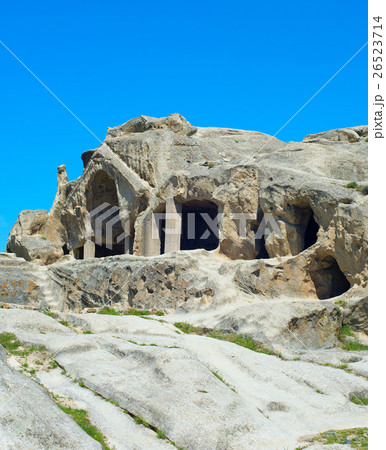 View of Uplistsikhe caves. Georgia 26523714