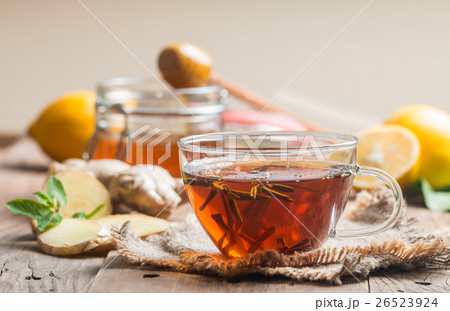 Cup of ginger tea  26523924