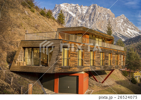 Mountain house with modern architecture 26524075