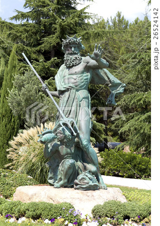 Sculpture of the god of the seas "Poseidon". Sculpture of the god of the seas "Poseidon". 26524142