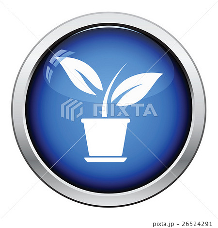 Plant in flower pot icon 26524291
