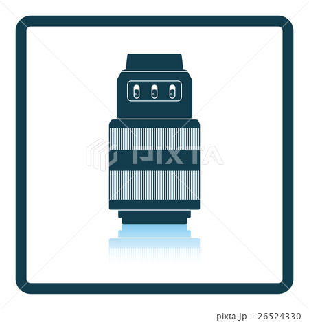 Icon of photo camera zoom lens Icon of photo camera zoom lens 26524330