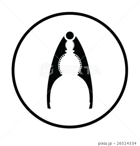 Nutcracker pliers icon Nutcracker pliers icon 26524334