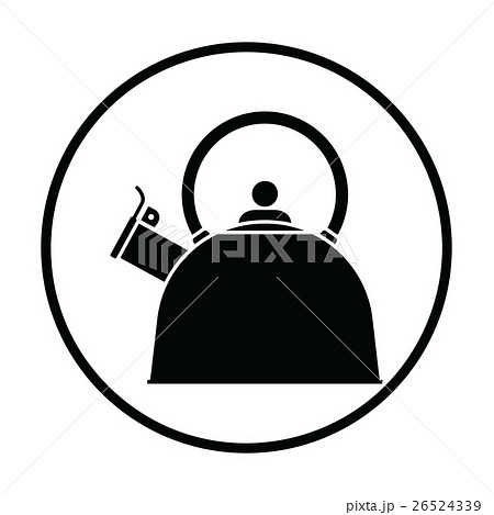 Kitchen kettle icon 26524339