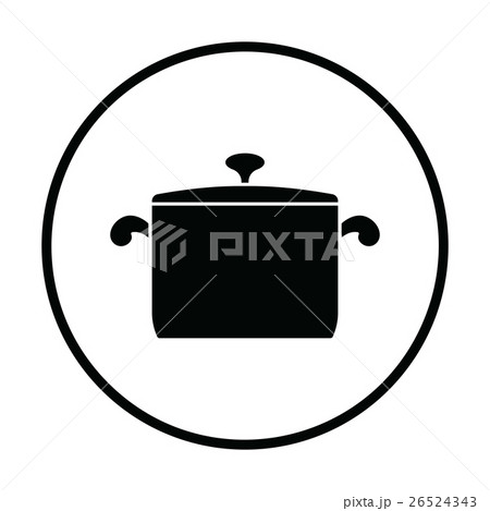 Kitchen pan icon Kitchen pan icon 26524343