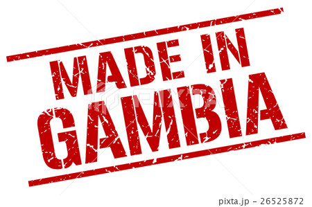 made in Gambia stamp made in Gambia stamp 26525872