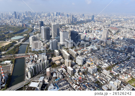 大阪ビジネスパークを空撮 26526242