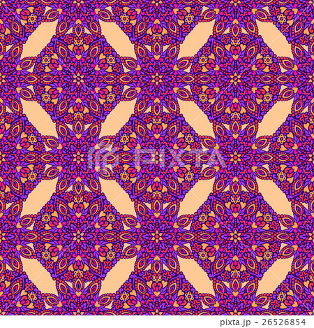 Seamless background with abstract ethnic pattern. 26526854
