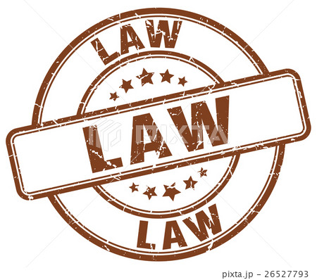 law brown grunge stamp 26527793