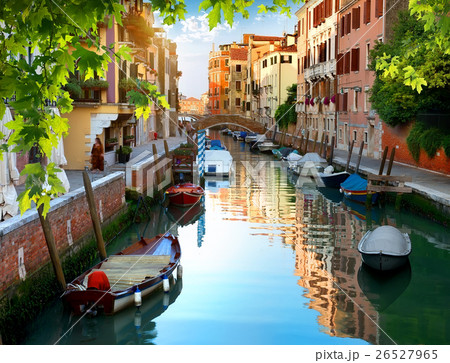 Venetian water canal Venetian water canal 26527965