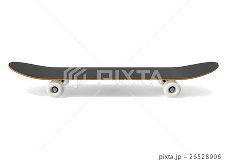 3d rendering skateboard deck isolated on white 26528906