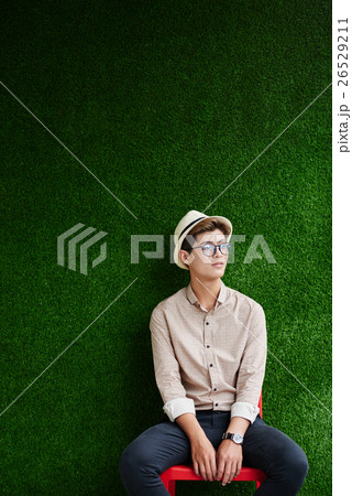 Pensive man Pensive man 26529211