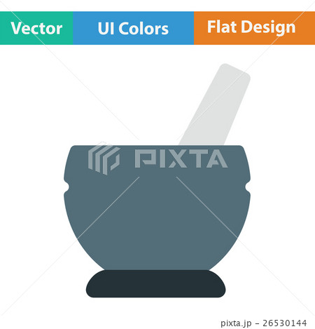 Mortar and pestel icon Mortar and pestel icon 26530144