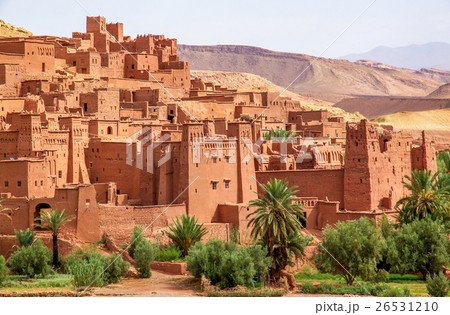 Ait Benhaddou, moroccan ancient fortress Ait Benhaddou, moroccan ancient fortress 26531210