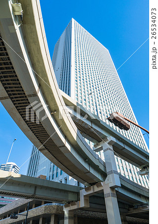 【東京都】超高層ビルと高速道路 26534073
