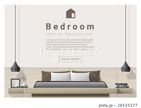 Interior design bedroom background 1 Interior design bedroom background 1 26535377