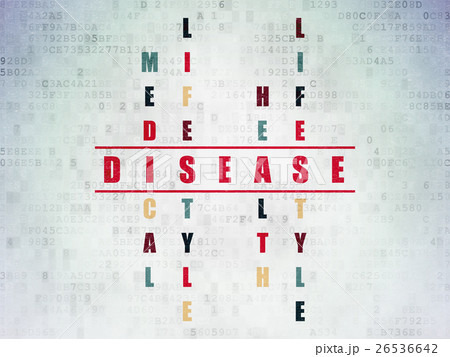 Healthcare concept: Disease in Crossword Puzzle 26536642