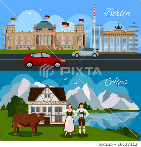 Germany Flat Composition Germany Flat Composition 26537312