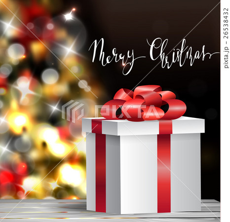 Christmas tree light background 26538432