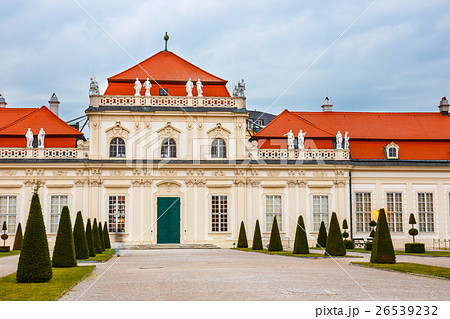 Belvedere palace and garden in Vienna, Austria Belvedere palace and garden in Vienna, Austria 26539232