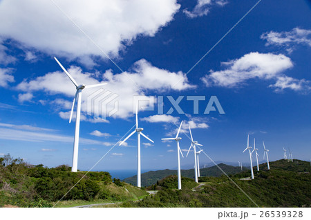 風力発電施設(ウインドパワー) 佐田岬半島 風力発電施設(ウインドパワー) 佐田岬半島 26539328