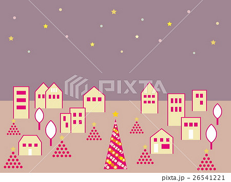 街並み　クリスマスツリー 26541221