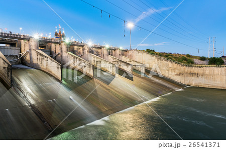 Dam gate, The Pa Sak Cholasit Dam. Lop Buri Dam gate, The Pa Sak Cholasit Dam. Lop Buri 26541371
