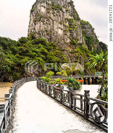 Halong Bay island wharf 26541721