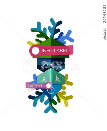 Christmas infographic business templates 26543282