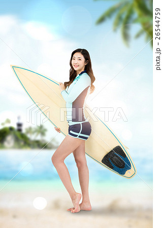 Woman on the Beach 001 Woman on the Beach 001 26544759